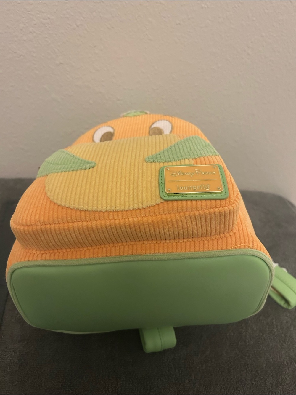 Disney Parks Loungefly Orange Bird corduroy mini backpack. NWT - Picture 4 of 5